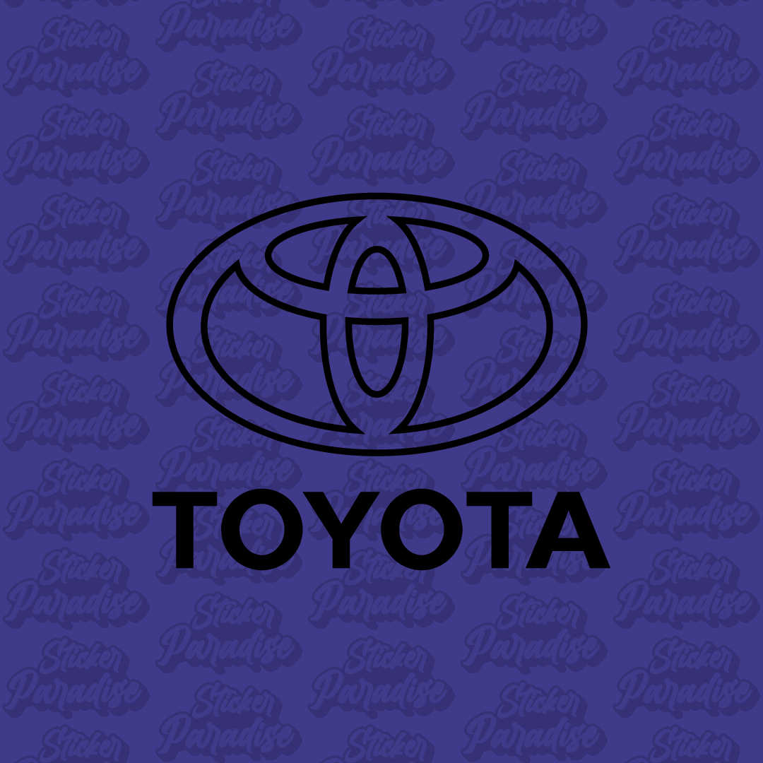 Auto Marken Sticker Toyota – StickerParadise