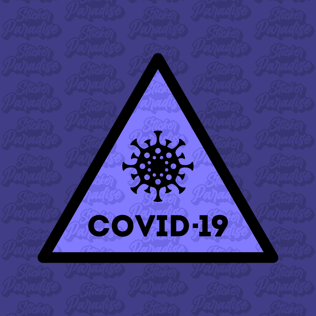 COVID-19 Vinyl Sticker