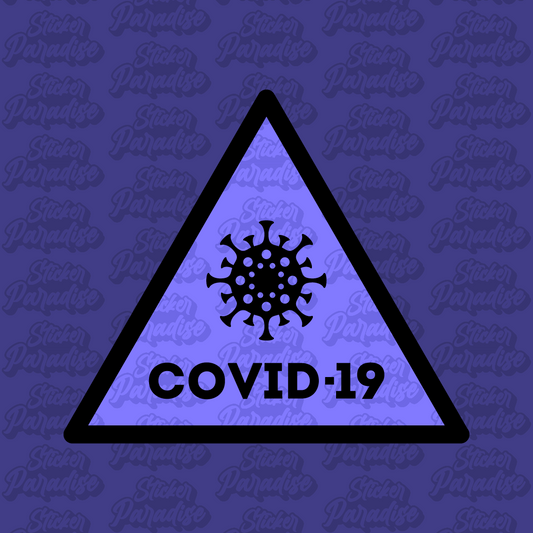 COVID-19 Vinyl Sticker